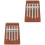 2 Pcs 5-Tone Thumb Piano Kalimba 3