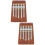2 Pcs 5-Tone Thumb Piano Kalimba 7