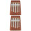 2 Pcs 5-Tone Thumb Piano Kalimba 5