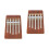 2 Pcs 5-Tone Thumb Piano Kalimba 4