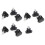 10Pcs Triangular Hand Screw Adjustable Knob 10