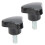 10Pcs Triangular Hand Screw Adjustable Knob 14
