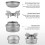 Réchaud à alcool Ti Mini 7,1  4,4 cm, support, 2 kg, argent 10