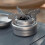 Réchaud à alcool Ti Mini 7,1  4,4 cm, support, 2 kg, argent 6