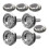 4 Sets Car License Plate Mounting Kit Fixing Screws 2
