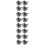 4 Sets Car License Plate Mounting Kit Fixing Screws 4