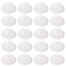 60 Pcs Resin Crafts Bases Christmas Tree Holders DIY