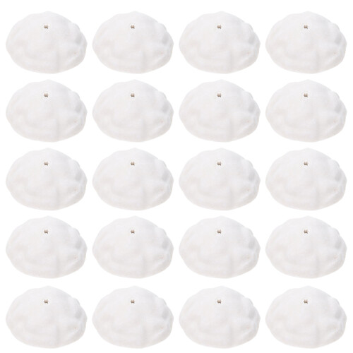 60 Pcs Resin Crafts Bases Christmas Tree Holders DIY