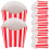 50pcs Popcorn Favor Boxes Snacks Candy Container 3