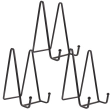 15 Pcs Iron Plate Holder Easel Display Stand for Photo Frames