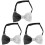 3pcs Rhinestone Bow Tie Pre-Tied Wedding Decor 4