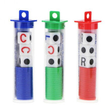 LCR with Chips Game Dices High Quality Materials for Household
