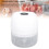 Hachoir à ail électrique mini 250ml compact blanc 7