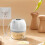 Hachoir à ail électrique mini 250ml compact blanc 8