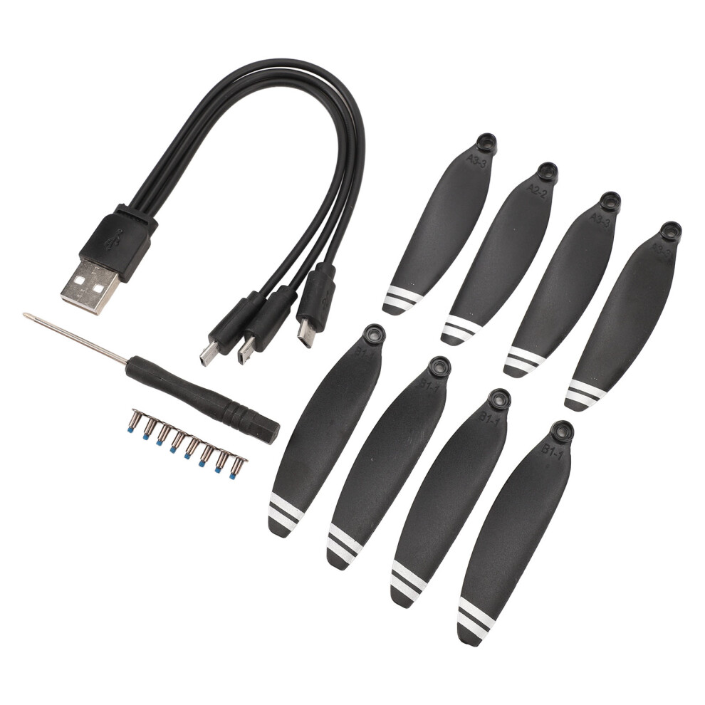 8Pcs 2.5In Low Noise Replacement Propellers For E88 E58 Rc Drone Quadcopter 4061346835646