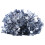 Plastic Handheld Fluffier Cheerleader Pompoms with-Silver 1