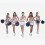Plastic Handheld Fluffier Cheerleader Pompoms with Finger-Blue 5