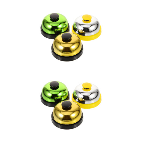 6 Pcs Pet Dog Potty Training Bells Footprint Pattern 1