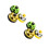 6 Pcs Pet Dog Potty Training Bells Footprint Pattern 8