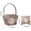 3 Sets Wedding Ring Pillow Flower Basket Decoration 4