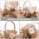3 Sets Wedding Ring Pillow Flower Basket Decoration 6