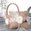 3 Sets Wedding Ring Pillow Flower Basket Decoration 7