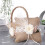 3 Sets Wedding Ring Pillow Flower Basket Decoration 5