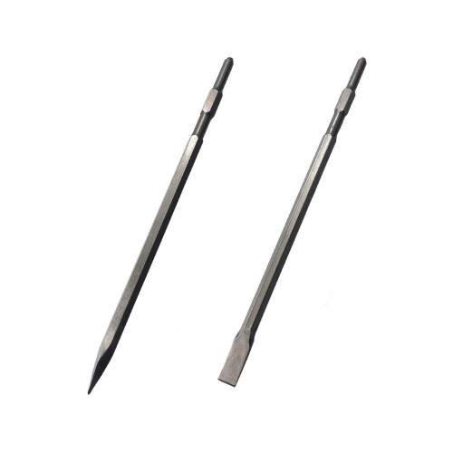 600mm Electric Hammer Masonry Point Grooved Flat-Hexagonal flat 1