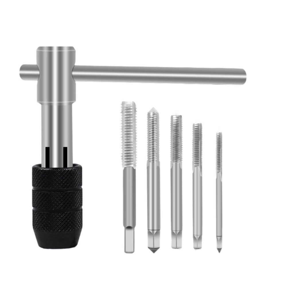 High Efficiency Manual Tap Wrench-Five Piece Set With Wrench 7754000001002