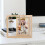 Double Sided Rotating Wood Picture Frame with Lamp 11
