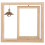 Double Sided Rotating Wood Picture Frame with Lamp 4