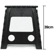 (Default) Large Folding Step Stool - Anti-Slip Surface, Carrying Handle, 100KG Weight Capacity - Ideal for Home, Garden or Painting
