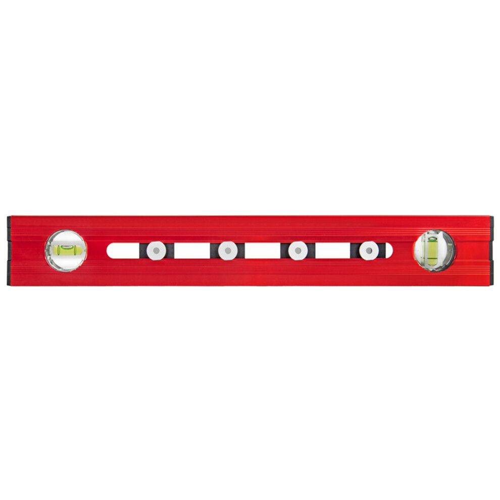 Aluminum Measuring Hole Position Level Ruler For-Red 7754000001378