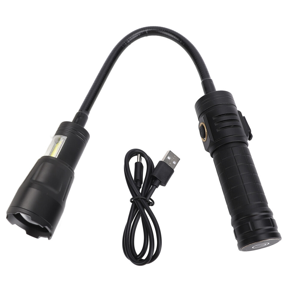 Flexible Flashlight Zoomable High Brightness Work 8320539927954