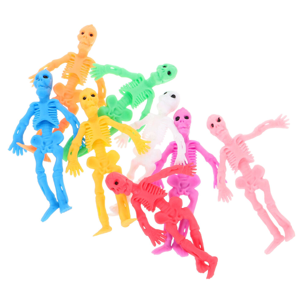 20pcs Colored Skeleton Stretchy Toys Party Favors-image-OPC-PKCJDXP-NEW