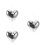 3pcs Heart Shaped Reflective Disco Ball Hanging Decor 10