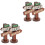 4 Pcs Mini Sign Post Wood Garden Accessories 3