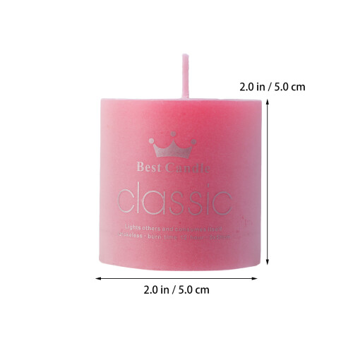 18 Pcs Smokeless Aromatherapy Candles Rose 1
