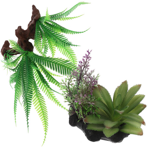6 Aquarium Landschaftsdekoration Mit Simulation Pflanzen 1