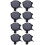 8 Pcs Air Stone Aquarium Oxygen Sucker Bubble Diffuser 5