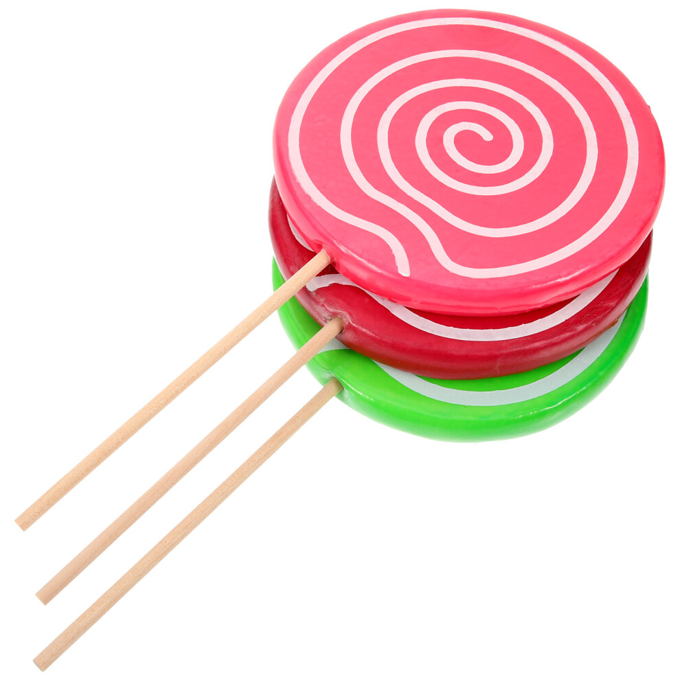 3Pcs Fake Lollipop Models Prop Decorations Photo Props 3183534784008
