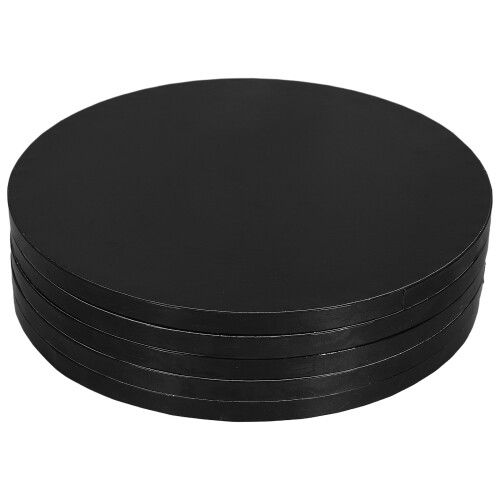 10 Pcs 10 Inch Round Cake Boards Black 1