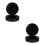 10 Pcs 10 Inch Round Cake Boards Black 4