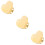 3pcs Wax Sealing Stamp Head Brass Replacement 9