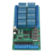 IO43A08 8 canali relè a ritardo temporale DC12V 5A/6A