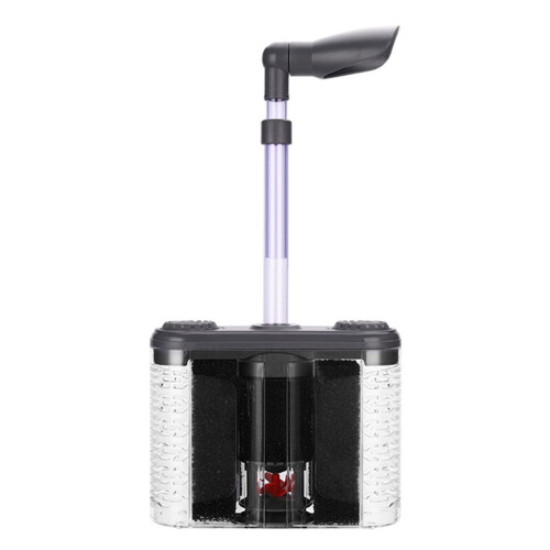 Zwarte Aquarium Filter Drievoudige Submersibele Filtermachine 1