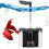 Zwarte Aquarium Filter Drievoudige Submersibele Filtermachine 4