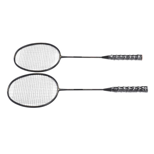 1 Pair Badminton Racket Set Lightweight Carbon 1