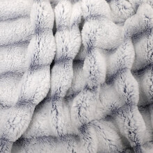 (Bubble Blue, Large (200×240)) Cozy Fleece Blanket with Multiple Designs: Luxurious Faux Fur Mink Throw for Ultimate Comfort soft