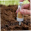 Mini Seed Planter Tool, Portable Handheld Seed Spreader Dispenser for Small Seeds, Multifunctional Sowing Tool 1pc 2